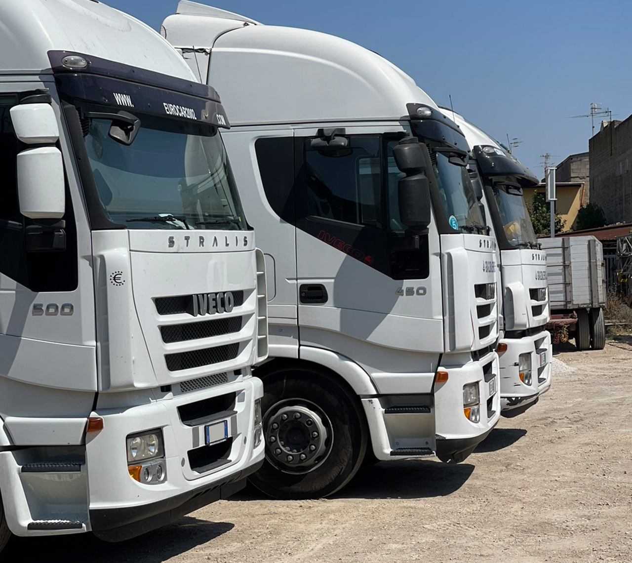 Prodotti per l'edilizia e servizi di trasporto GISA GLOBAL SERVICE a San Marcellino e in tutto il territorio nazionale